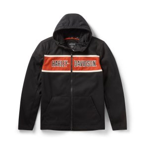 Men�s H-D Trenton Deflector 2.0 Hooded Riding Fleece