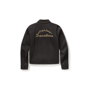 Ladies Gas Station Textile Riding Jacket