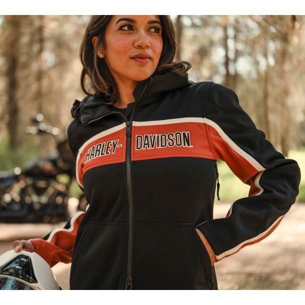 Women's H-D Trenton Deflector 2.0 Hooded Riding Fleece
