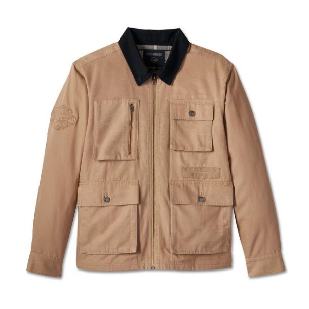 Jacket Woven Tan