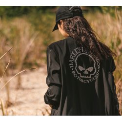 Women's Willie G Skull Bling Bomber