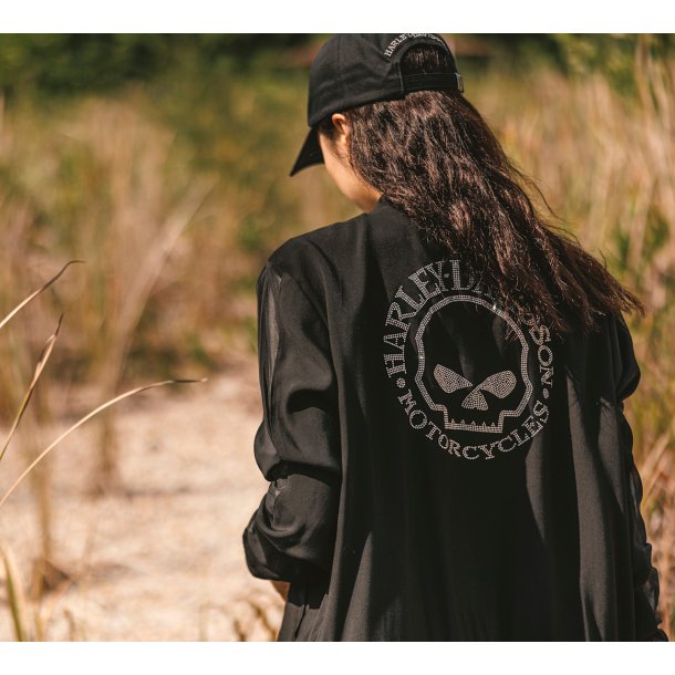 Women's Willie G Skull Bling Bomber