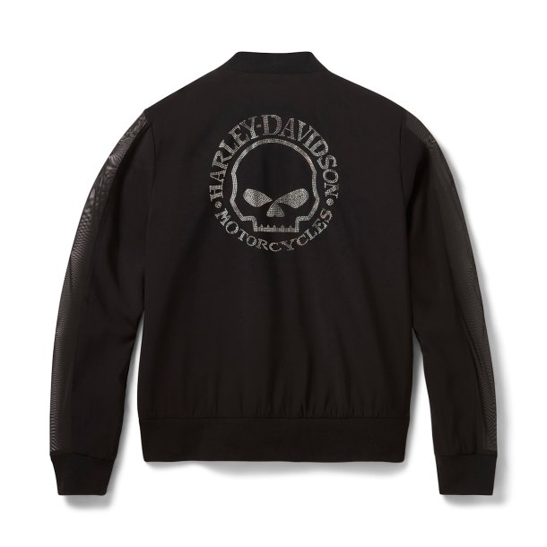 Women's Willie G Skull Bling Bomber