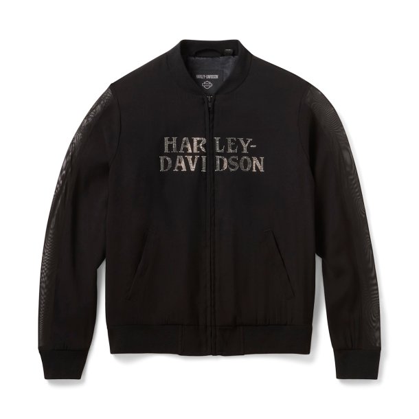 Women's Willie G Skull Bling Bomber