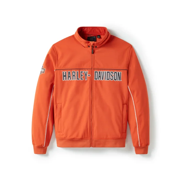 Idyll Windproof Soft Shell Jacket - Vintage Orange