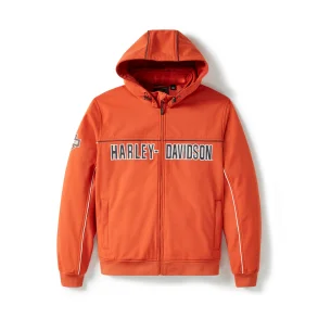 Idyll Windproof Soft Shell Jacket - Vintage Orange