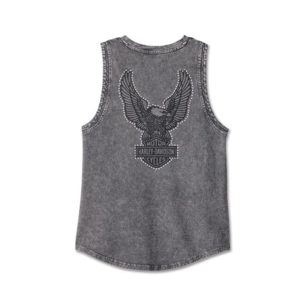 Throttle Lace-Up Tank