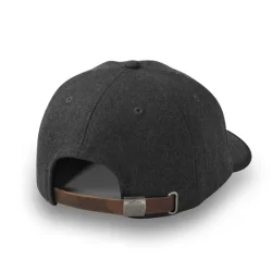 Bar &amp; Shield Wool Strapback Cap