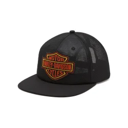 Bar &amp; Shield Switchback Mesh Crown Trucker Cap