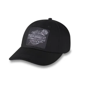 Illuminate Bar & Shield Ponytail Cap - Harley Black