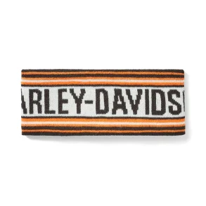 Women's Bar Font Reversible Earwarmer