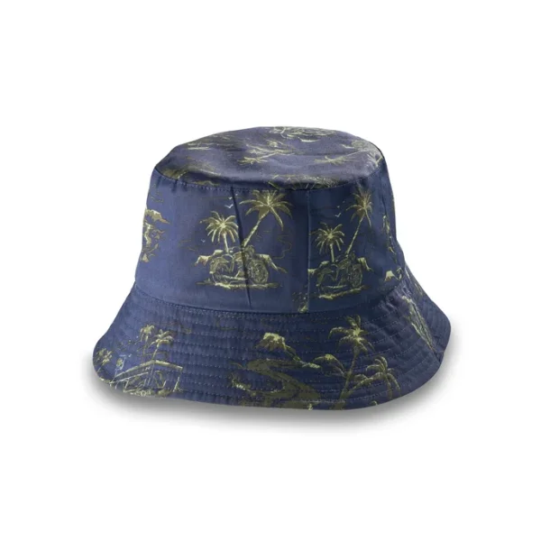 Aloha Harley-Davidson Bucket Hat - Reversible - Grape Leaf