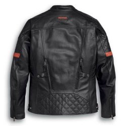 Men's Vanocker Waterproof Triple Vent Leather Jacket