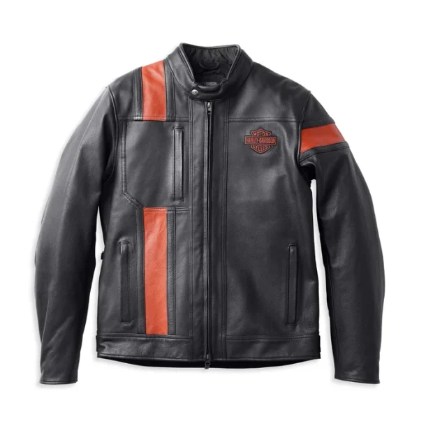 Hwy-100 Men's  Waterproof Leather Jacket