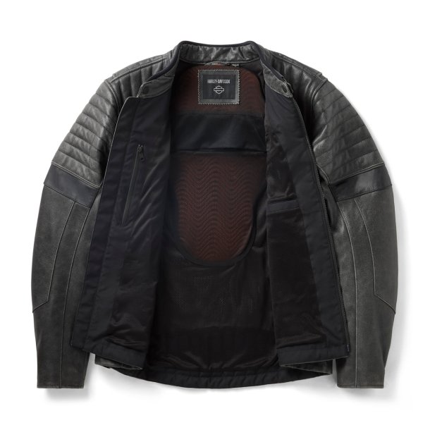 Men's H-D Passing Link III Leather Jacket