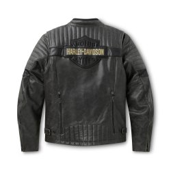 Men's H-D Passing Link III Leather Jacket