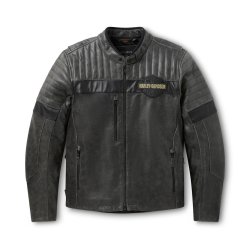 Men's H-D Passing Link III Leather Jacket