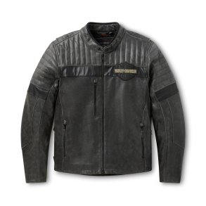 Men's H-D Passing Link III Leather Jacket