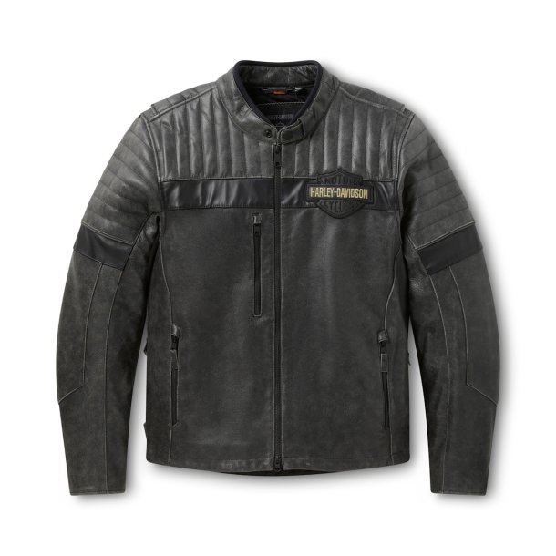 Men's H-D Passing Link III Leather Jacket