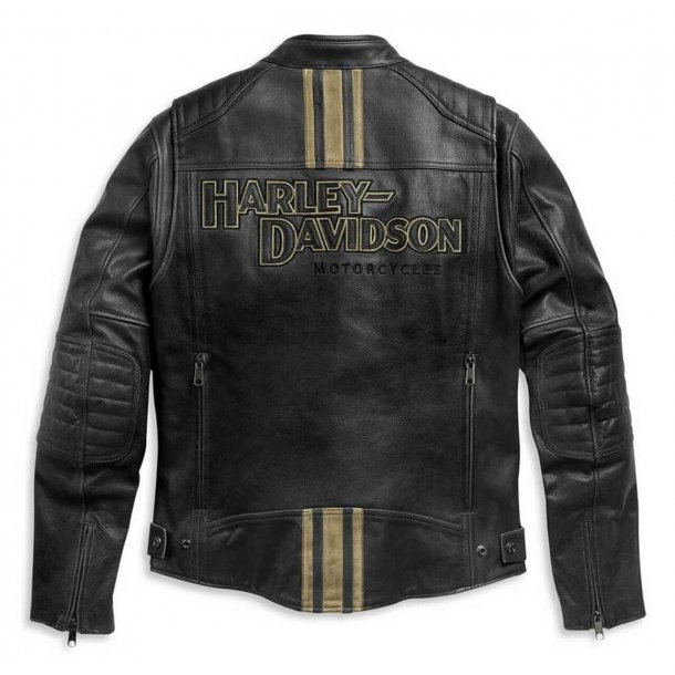 H-D Triple Vent Passing Link II Leather Jacket