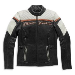 Women's H-D Triple Vent Miss Enthusiast II Leather Jacket