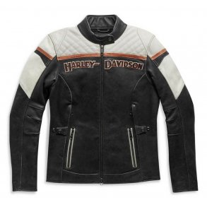 Women's H-D Triple Vent Miss Enthusiast II Leather Jacket