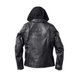 Harley-Davidson Potomac 3-in-1 Leather Jacket Black