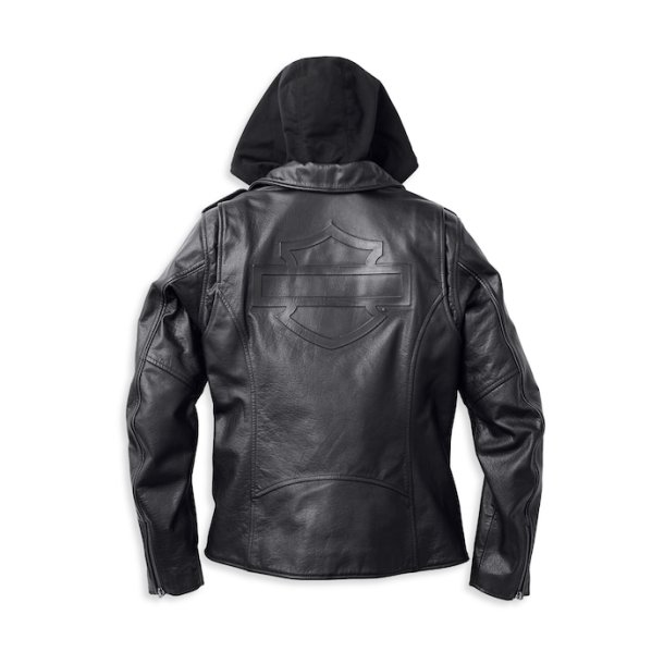 Harley-Davidson Potomac 3-in-1 Leather Jacket Black