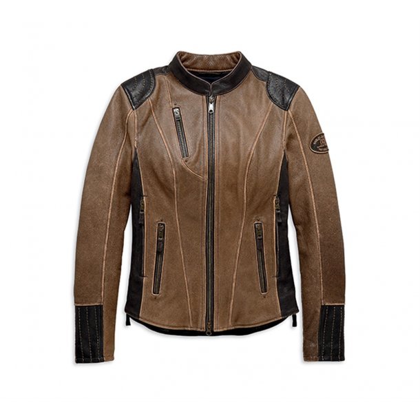 H-D TRIPLE VENT SYSTEM - Gallun Leather Jacket