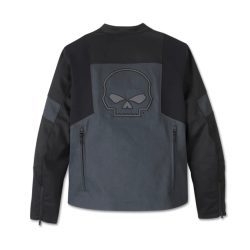 Men's Willie G Skull Graphic Triple Vent System 2.0 Textile Riding Jacket
