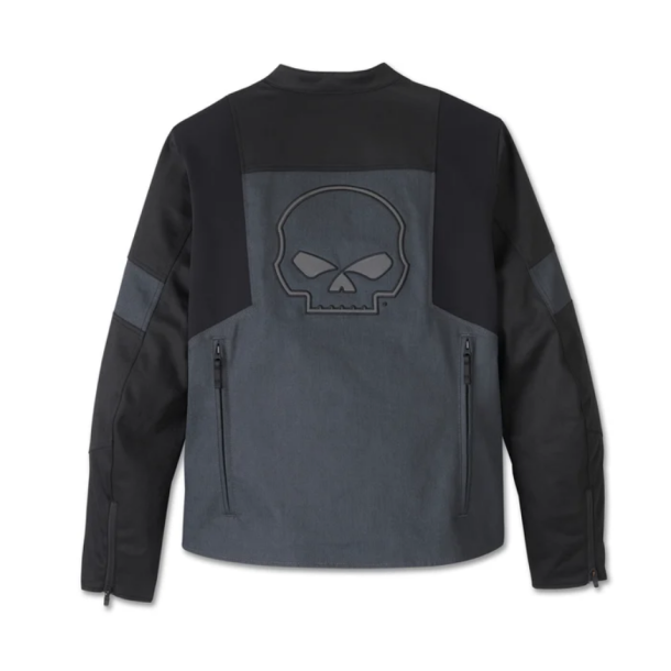Men's Willie G Skull Graphic Triple Vent System 2.0 Textile Riding Jacket