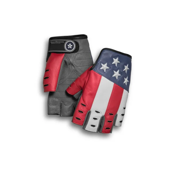 Men's Patriot Fingerless Gloves