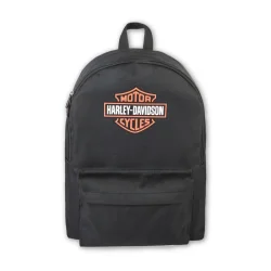 B&S Logo Basic Backpack  Black/Orange
