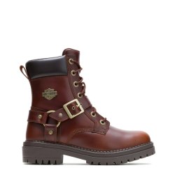 Sienna Lace Boot - Brown