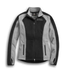 WOMEN'S SKULL WINDPROOF FLEECE JACKET