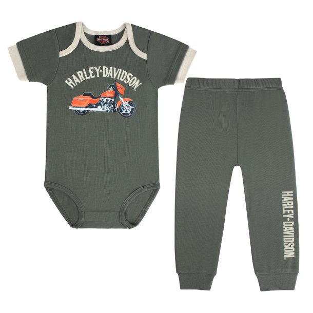 Creeper &amp; Pant Set -Green