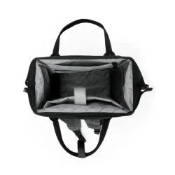 Women's Black Opal Tote Backpack w/ Hideaway Straps