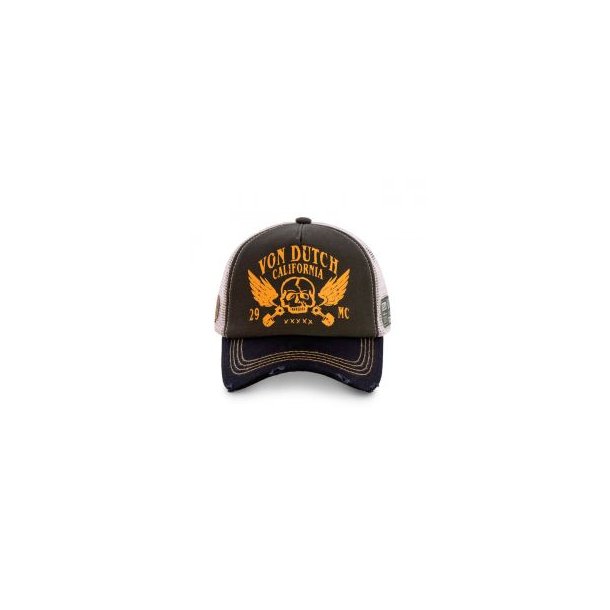 CON DUTCH CREW CAP BLACK/ORANGE