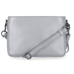 Leather Hip Bag Silvergrey