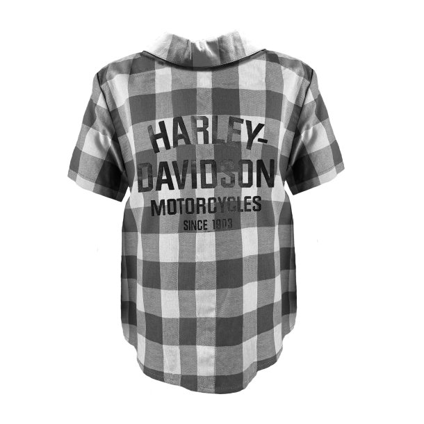Boy's Plaid Short Sleeve Shirt