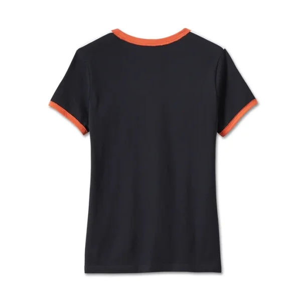 Women's Iconic V-Neck Shoulder Stripe Tee