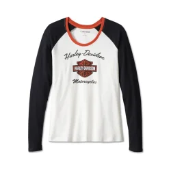 Women's First-Class Long Sleeve Raglan Tee - 2 Colours