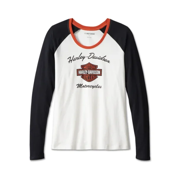 Women's First-Class Long Sleeve Raglan Tee - 2 Colours