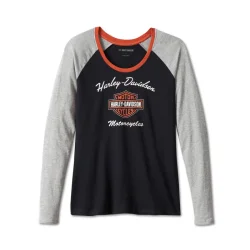 Women's First-Class Long Sleeve Raglan Tee - 2 Colours