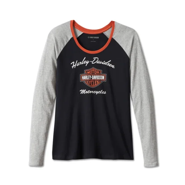 Women's First-Class Long Sleeve Raglan Tee - 2 Colours
