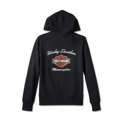 Women's Special Bar &amp; Shield Zip Front Hoodie 