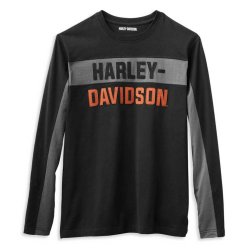 Copperblock Block Letter Long Sleeve Mens Shirt