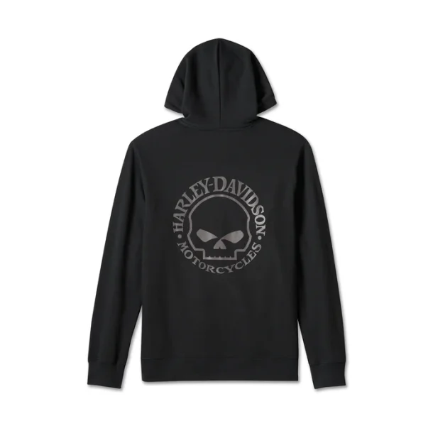 Men's Willie G Skull Zip-Up Hoodie