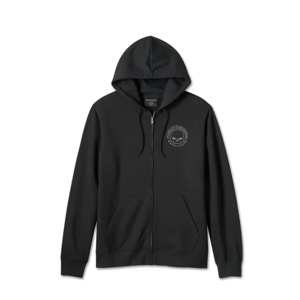 Men's Willie G Skull Zip-Up Hoodie