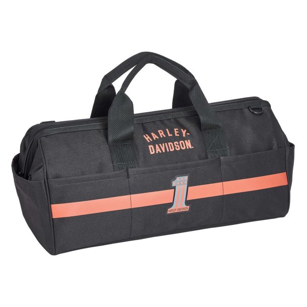 Accessory &amp; Tool Bag, Water-Resistant Multi-Purpose - Black/Rust